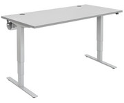 Flexeo® Schreibtisch höhenverstellbar B x T: 180 x 80 cm 3