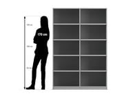 Flexeo® Bibliotheksregal 10 Fächer hoch Breite 126 cm 3