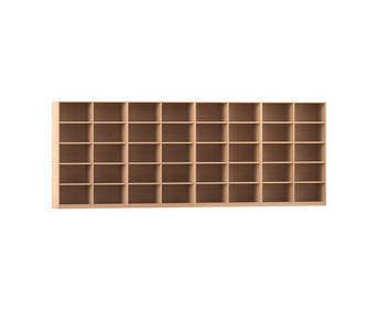 Flexeo® Bibliotheksregal 40 Fächer hoch Breite 505 6 cm