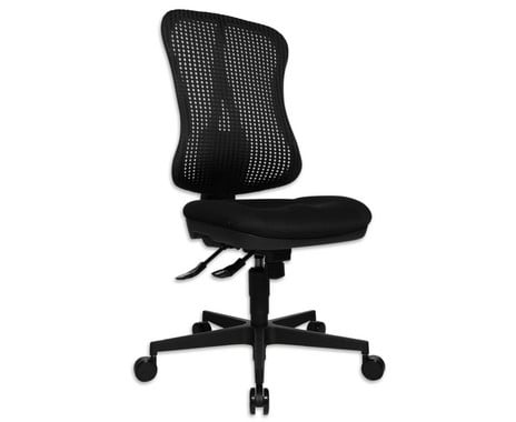 Bürostuhl Point mit Netz Rückenlehne ohne Armlehnen