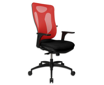 Topstar Bürostuhl Pro mit Netzrückenlehne und Armlehnen