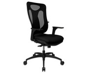 Topstar Bürostuhl Pro mit Netzrückenlehne und Armlehnen 6