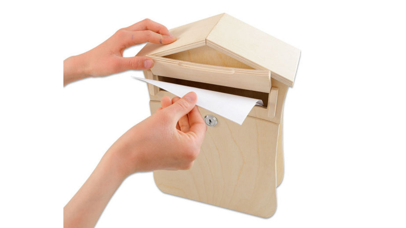 Valentinstags-Set Für Kinder – DIY Briefkasten-Box + 32 Karten Für Klassenaustausch, Inkl. Lehrer-Karte