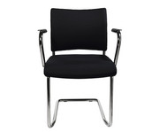Topstar Besucherstuhl Schwinger mit Armlehnen 2er Set 7