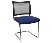Topstar Besucherstuhl Schwinger mit Netz ohne Armlehnen 2er Set 6