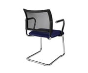 Topstar Besucherstuhl Schwinger mit Netz mit Armlehnen 2er Set 3
