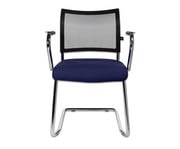 Topstar Besucherstuhl Schwinger mit Netz mit Armlehnen 2er Set 4
