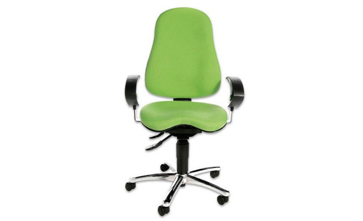 Bürostuhl „comfort“ mit Hartbodenrollen