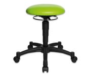 Topstar Hocker balance mit Teppichbodenrollen 1