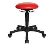 Hocker balance mit Hartbodenrollen 6