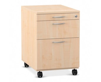 Flexeo® Schreibtisch Container mit 3 Schubladen
