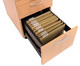 Flexeo® Schreibtisch Container mit 3 Schubladen 5