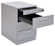 Flexeo® Schreibtisch Container mit 4 Schubladen 3