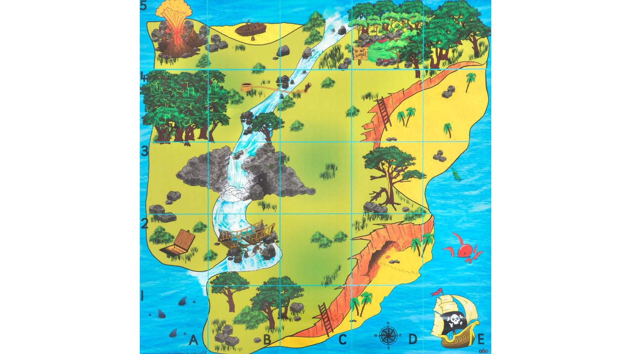 tts Bee-Bot Bodenmatte „Schatzsuche“