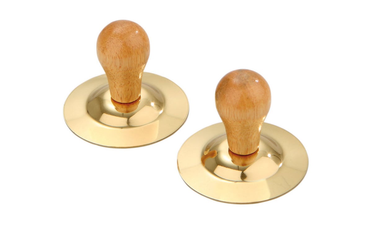 Betzold Finger-Cymbeln mit Holzgriff
