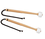 Paukenschlägel mit hartem Kopf, 1 Paar