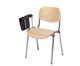 Stuhl mit klappbarer Schreibflaeche aus Kunststoff-3