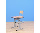 Einer Schülertisch mit C Fuß 70 x 55 cm 2