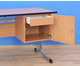Lehrertisch C Fuß mit abschließbarem Fach und 1 Schublade 3