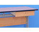 Lehrertisch L Fuß mit abschließbarer Schublade 6