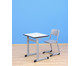 Einer Schülertisch mit L Fuß 70 x 55 cm 4