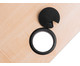 Flexeo® Schreibtisch (Breite 100 cm) mit Anbau und Viertelkreis 7