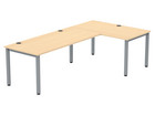 Flexeo® Schreibtisch (Breite 140 cm) mit Anbau