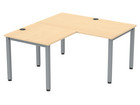 Flexeo® Schreibtisch (Breite 140 cm) mit Anbau