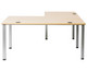 Flexeo® Schreibtisch (Breite 160 cm) mit Anbau 3