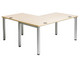 Flexeo® Schreibtisch (Breite 160 cm) mit Anbau 5