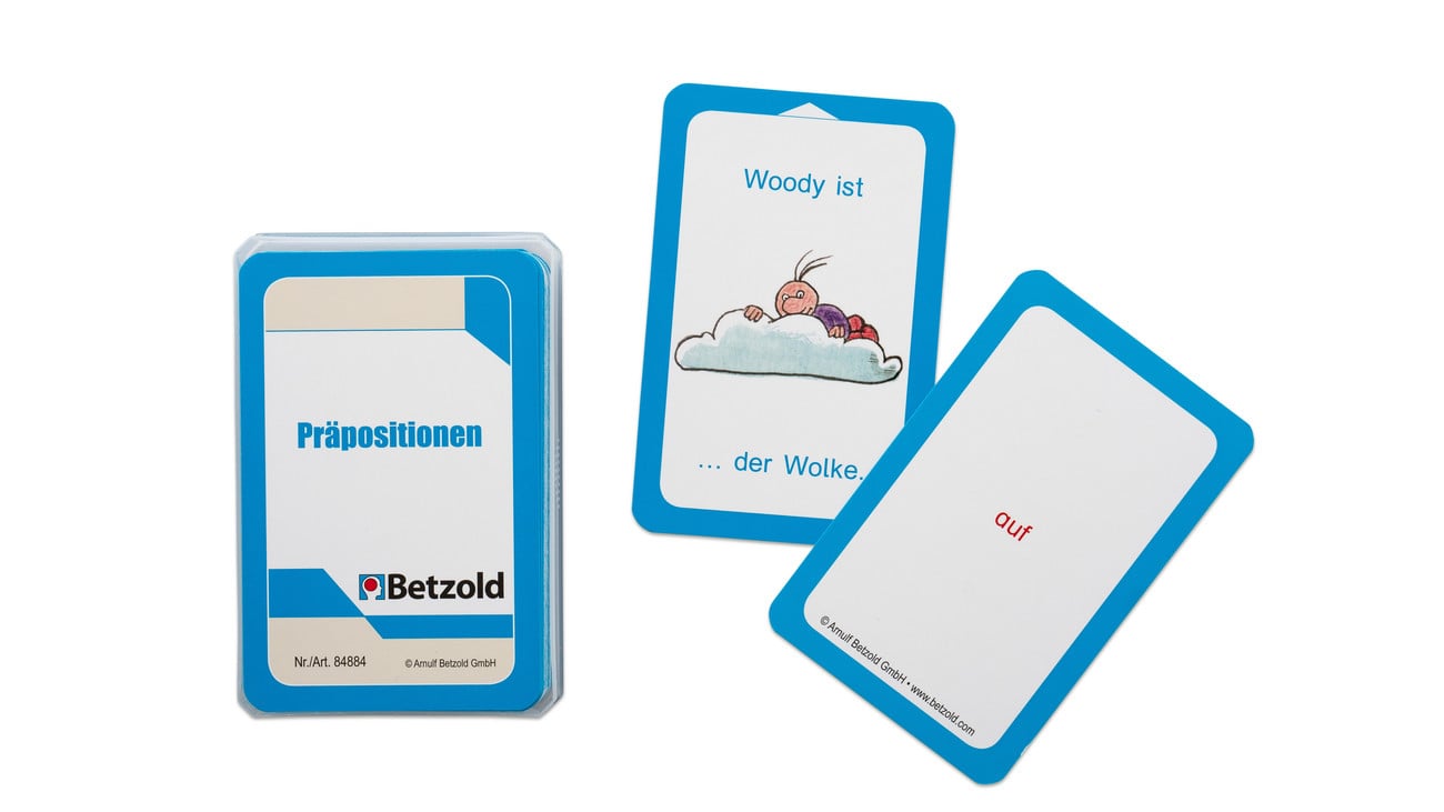 Betzold Präpositionen - Karten für den Magischen Zylinder