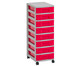 Flexeo® Rollcontainer 8 kleine Boxen 3