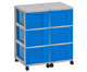 Flexeo Container-System 2 Reihen 6 grosse Boxen-3