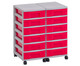 Flexeo® Container System 2 Reihen 12 kleine Boxen 3