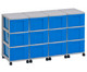 Flexeo Container-System 4 Reihen 12 grosse Boxen-4