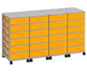 Flexeo® Container System 4 Reihen 24 kleine Boxen 2