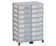 Flexeo® Container System 2 Reihen 16 kleine Boxen 1