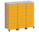 Flexeo Container-System 3 Reihen 24 kleine Boxen-2