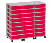 Flexeo® Container System 3 Reihen 24 kleine Boxen 4