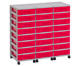 Flexeo® Container System 3 Reihen 24 kleine Boxen 4