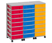 Flexeo® Container System 3 Reihen 24 kleine Boxen 6