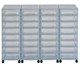 Flexeo® Container System 4 Reihen 32 kleine Boxen 1
