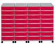 Flexeo Container-System 4 Reihen 32 kleine Boxen-3