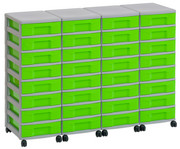 Flexeo® Container System 4 Reihen 32 kleine Boxen 1