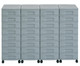 Flexeo Container-System 4 Reihen 32 kleine Boxen-21