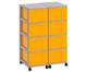 Flexeo Container-System 2 Reihen 8 grosse Boxen-11