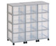 Flexeo® Container System 3 Reihen 12 große Boxen 1