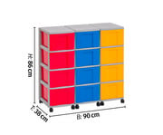 Flexeo® Container System 3 Reihen 12 große Boxen 3
