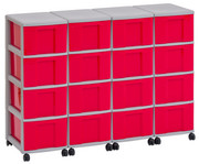 Flexeo® Container System 4 Reihen 16 große Boxen 3