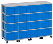 Flexeo® Container System 4 Reihen 16 große Boxen 4